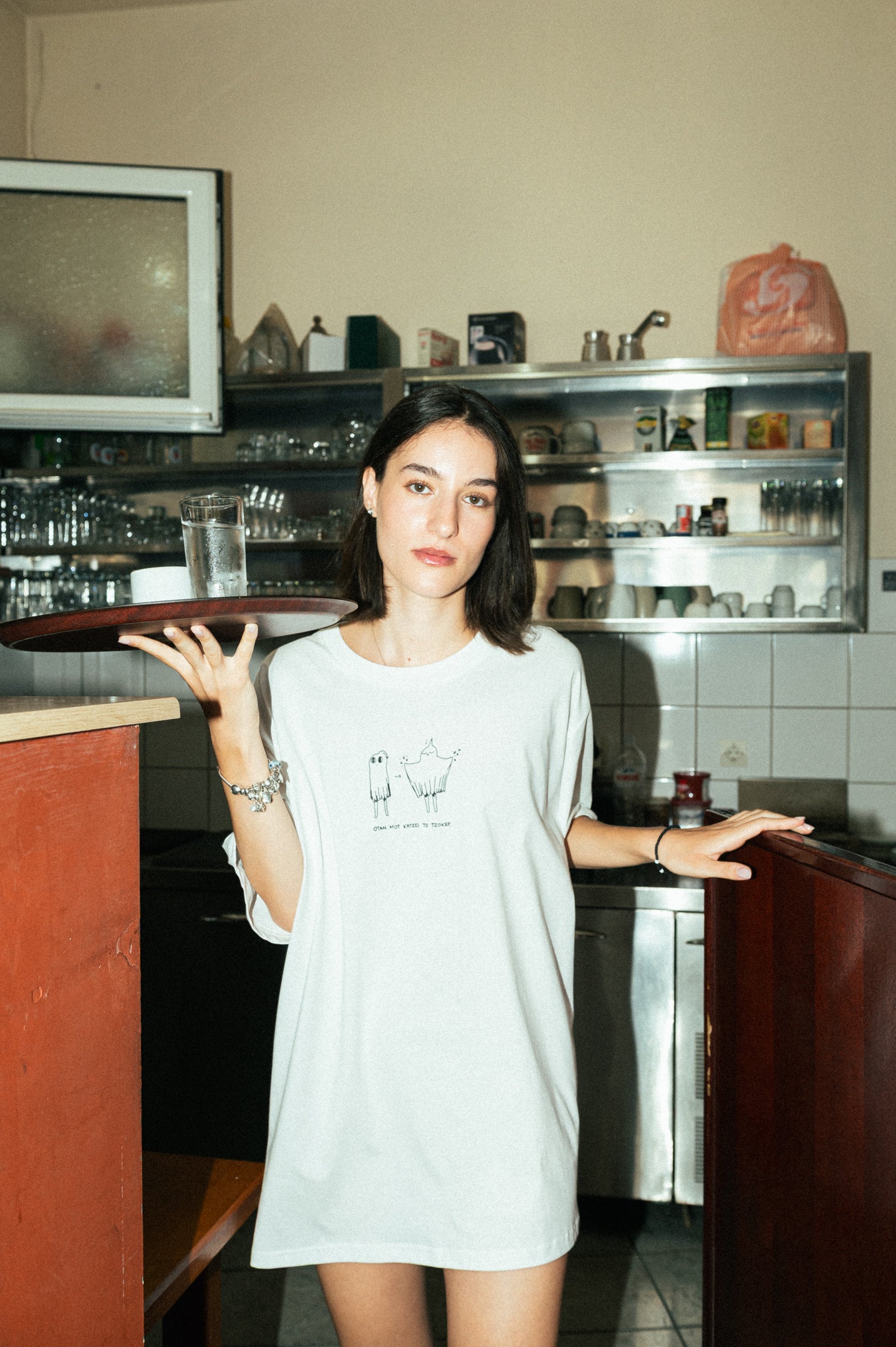 όταν μου κάτσει το τζόκερ - (when I win the lotto) Unisex Organic T-shirt